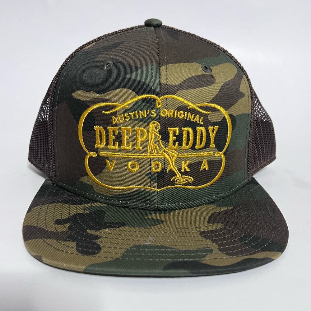 NWOT | Deep Eddys Camo SnapBack Hat